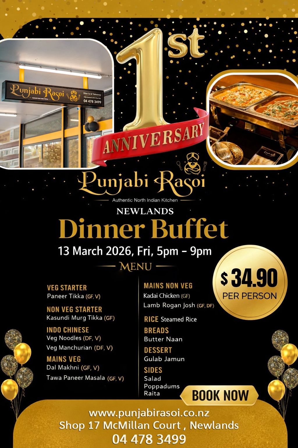 Punjabi Rasoi Dinner Buffet